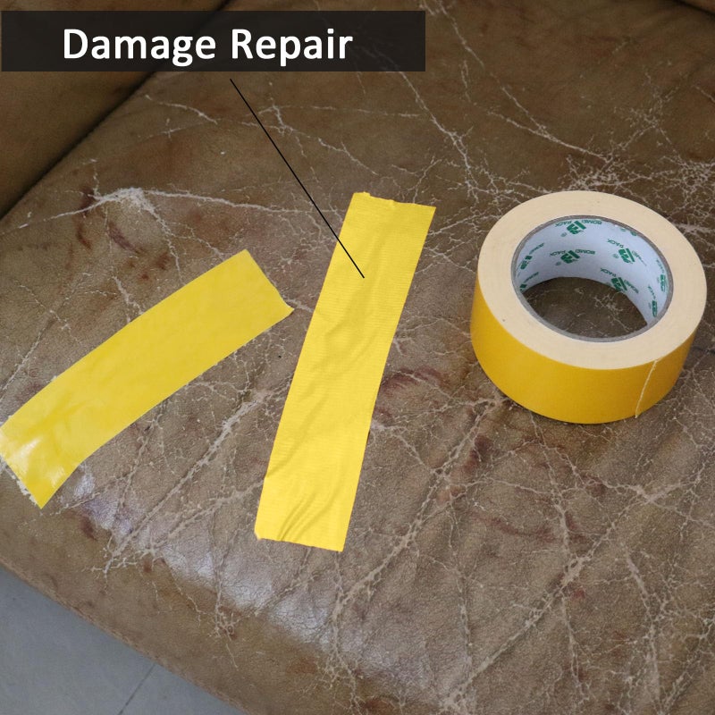 BOMEI PACK Duct Tape Yellow, Heavy Duty Strong Industrial Color Duct Tape 9mil x 1.88inch x 30yds for Packing and Repairing - Image 5